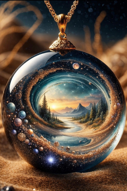 UpiteLの惑星ネックレス